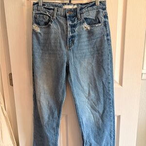 Altar'd State Light Blue Women’s Straight Jeans